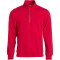 CLIQUE Basic 1/2-Zip Sweatshirt Herren 35 - rot XS