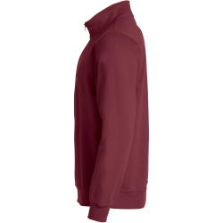 CLIQUE Basic 1/2-Zip Sweatshirt Herren 38 - bordeaux XXL
