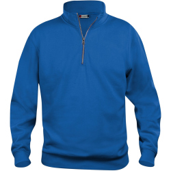 CLIQUE Basic 1/2-Zip Sweatshirt Herren 55 - royalblau L
