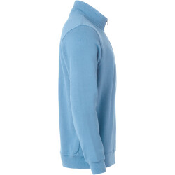 CLIQUE Basic 1/2-Zip Sweatshirt Herren 57 - hellblau XS