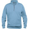 CLIQUE Basic 1/2-Zip Sweatshirt Herren 57 - hellblau XS