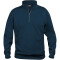 CLIQUE Basic 1/2-Zip Sweatshirt Herren 580 - dunkelblau 4XL