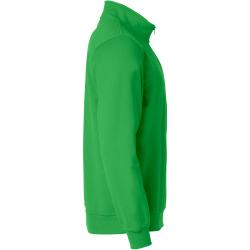 CLIQUE Basic 1/2-Zip Sweatshirt Herren 605 - apfelgr&uuml;n XS