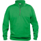 CLIQUE Basic 1/2-Zip Sweatshirt Herren 605 - apfelgr&uuml;n XS