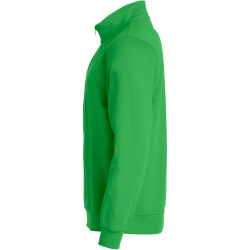 CLIQUE Basic 1/2-Zip Sweatshirt Herren 605 - apfelgr&uuml;n L