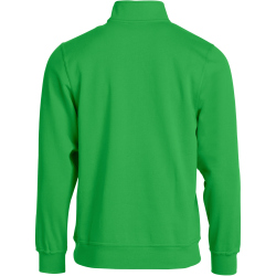 CLIQUE Basic 1/2-Zip Sweatshirt Herren 605 - apfelgr&uuml;n XL