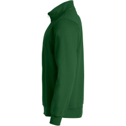 CLIQUE Basic 1/2-Zip Sweatshirt Herren 68 - flaschengr&uuml;n 3XL