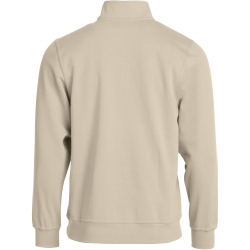 CLIQUE Basic 1/2-Zip Sweatshirt Herren 815 - helles beige 3XL