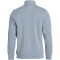 CLIQUE Basic 1/2-Zip Sweatshirt Herren 95 - grau meliert XS