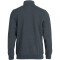 CLIQUE Basic 1/2-Zip Sweatshirt Herren 955 - anthrazit meliert L