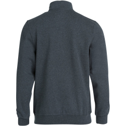 CLIQUE Basic 1/2-Zip Sweatshirt Herren 955 - anthrazit meliert XL