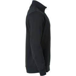 CLIQUE Basic 1/2-Zip Sweatshirt Herren 99 - schwarz XS