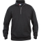 CLIQUE Basic 1/2-Zip Sweatshirt Herren 99 - schwarz L