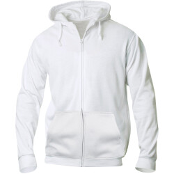 CLIQUE Basic Kapuzenjacke Herren 00 - weiß XS