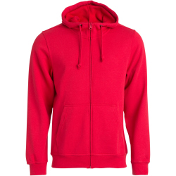 CLIQUE Basic Kapuzenjacke Herren 35 - rot XS