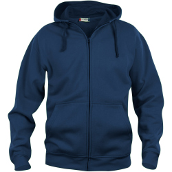 CLIQUE Basic Kapuzenjacke Herren 580 - dunkelblau M
