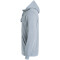 CLIQUE Basic Kapuzenjacke Herren 95 - grau meliert XS