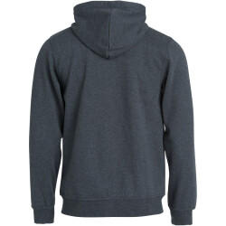 CLIQUE Basic Kapuzenjacke Herren 955 - anthrazit meliert XS