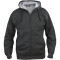 CLIQUE Basic Kapuzenjacke Herren 955 - anthrazit meliert L