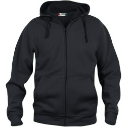 CLIQUE Basic Kapuzenjacke Herren 99 - schwarz XS