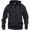 CLIQUE Basic Kapuzenjacke Herren 99 - schwarz XS