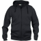 CLIQUE Basic Kapuzenjacke Herren 99 - schwarz M
