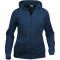 CLIQUE Basic Kapuzenjacke Damen 580 - dunkelblau L