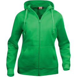 CLIQUE Basic Kapuzenjacke Damen 605 - apfelgr&uuml;n M