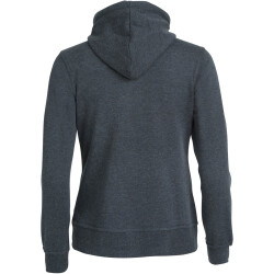 CLIQUE Basic Kapuzenjacke Damen 955 - anthrazit meliert XS