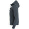 CLIQUE Basic Kapuzenjacke Damen 955 - anthrazit meliert L