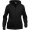 CLIQUE Basic Kapuzenjacke Damen 99 - schwarz S