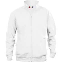 CLIQUE Basic Sweatjacke Herren 00 - weiß M