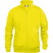 CLIQUE Basic Sweatjacke Herren 11 - visibility gelb XS