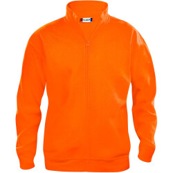 CLIQUE Basic Sweatjacke Herren 170 - visibility orange XS
