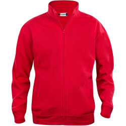 CLIQUE Basic Sweatjacke Herren 35 - rot XS