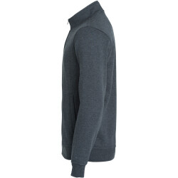 CLIQUE Basic Sweatjacke Herren 955 - anthrazit melier XS