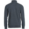 CLIQUE Basic Sweatjacke Herren 955 - anthrazit melier XS