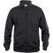 CLIQUE Basic Sweatjacke Herren 99 - schwarz 4XL