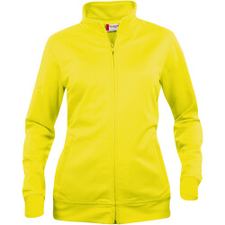CLIQUE Basic Sweatjacke Damen 11 - visibility gelb XS