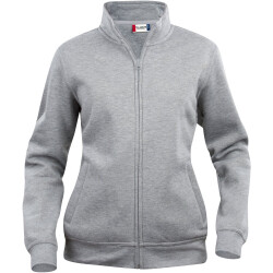 CLIQUE Basic Sweatjacke Damen 95 - grau meliert XS
