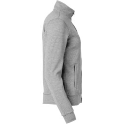 CLIQUE Basic Sweatjacke Damen 95 - grau meliert XL