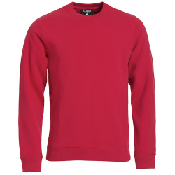 CLIQUE Classic Roundneck Sweatshirt 35 - rot XS