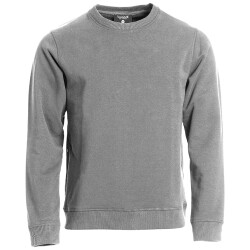 CLIQUE Classic Roundneck Sweatshirt 95 - grau meliert XS
