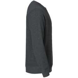 CLIQUE Classic Roundneck Sweatshirt 955 - anthrazit meliert M
