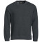 CLIQUE Classic Roundneck Sweatshirt 955 - anthrazit meliert XL