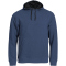 CLIQUE Classic Hoodie Herren 565 - blau meliert XXL
