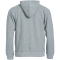 CLIQUE Classic Hoodie Herren 95 - grau meliert L
