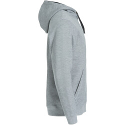 CLIQUE Classic Hoodie Herren 95 - grau meliert XL