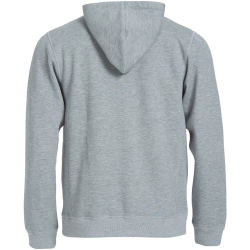 CLIQUE Classic Hoodie Herren 95 - grau meliert 5XL