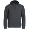 CLIQUE Classic Hoodie Herren 955 - anthrazit meliert XS